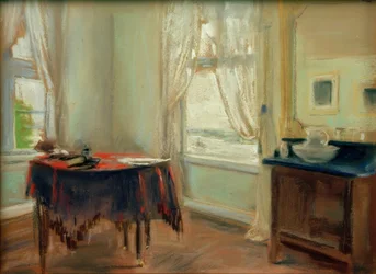 Das Zimmer des Künstlers bei Jacob in Nienstedten